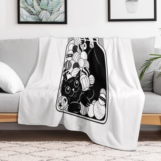 Jingle Cat Versatility Throw Blanket