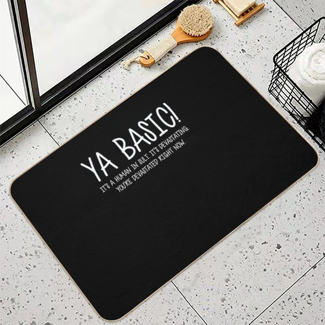 Ya Basic Devastating  Easy Maintenance Bath Mat