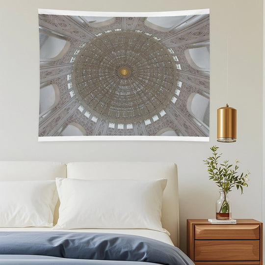 Baha'i Temple Dome Ceiling Tapestry