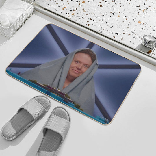 Non-sexual Adult Slumber Party Brennan Lee Mulligan  Toxin-Free Bath Mat