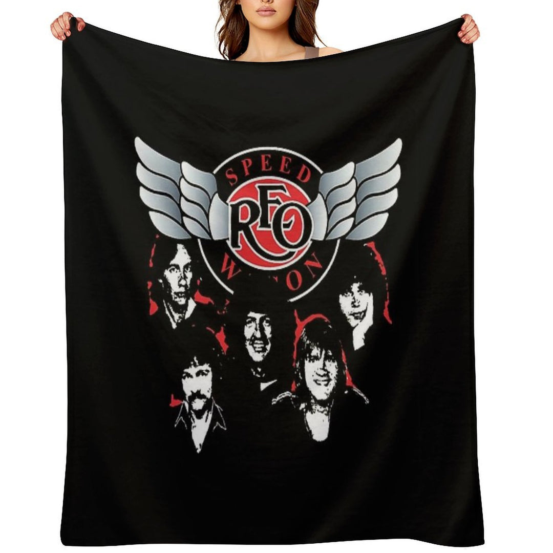REO Speedwagon 4 All-season Throw Blanket