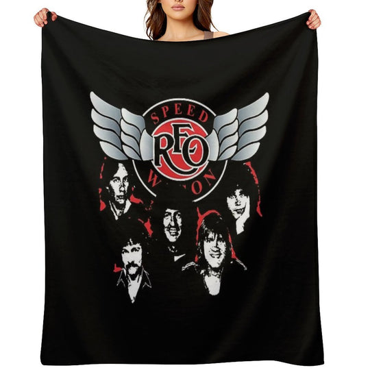 REO Speedwagon 4 All-season Throw Blanket