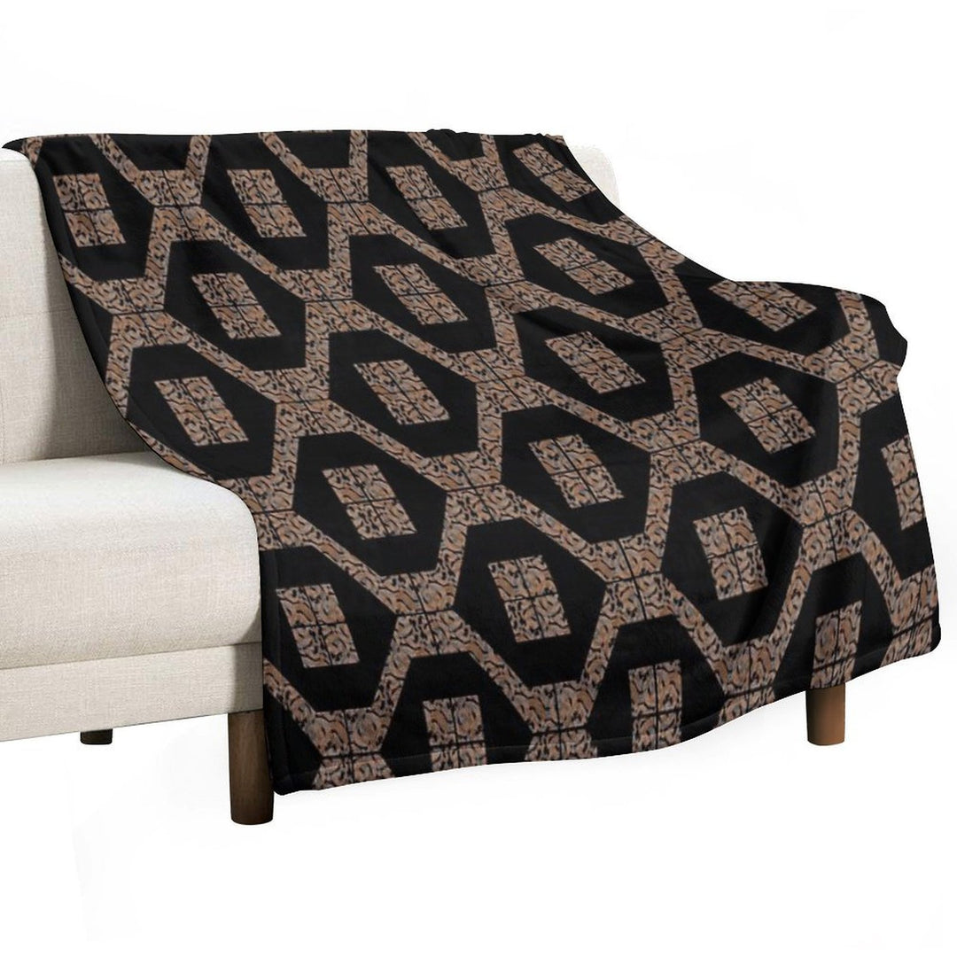 Decorative Geometric Design12 Premium Throw Blanket