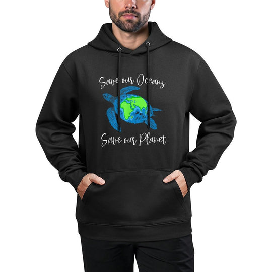 Save Our Oceans Save Our Planet Climate Change Sea Turtle Easy Care Hoodie