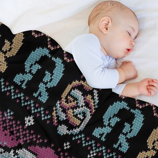 Neverending Christmas Anti-pilling Throw Blanket