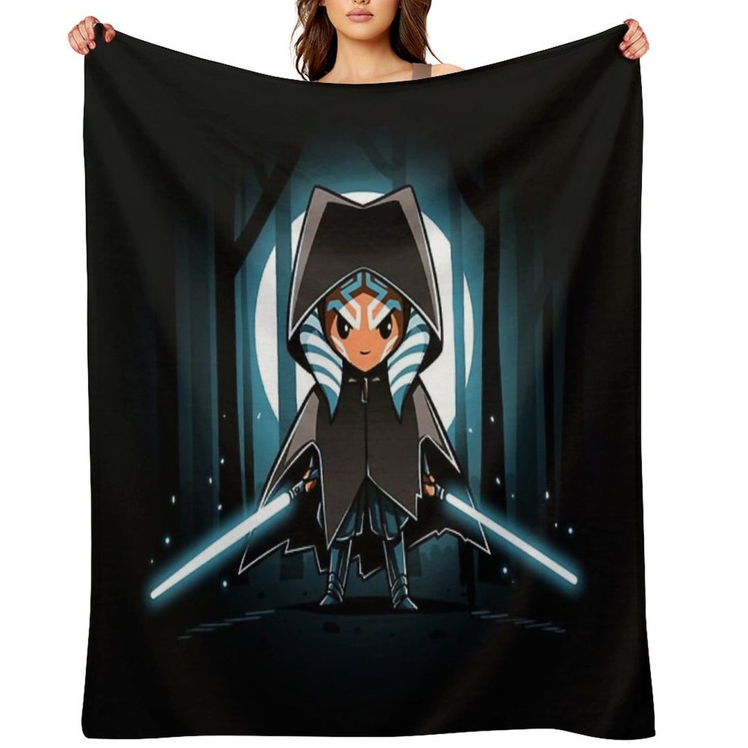 Ahsoka Tano Plush Throw Blanket