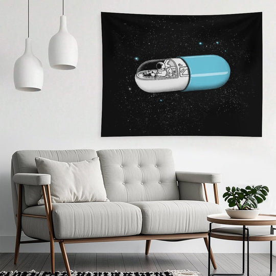 Space Capsule Tapestry