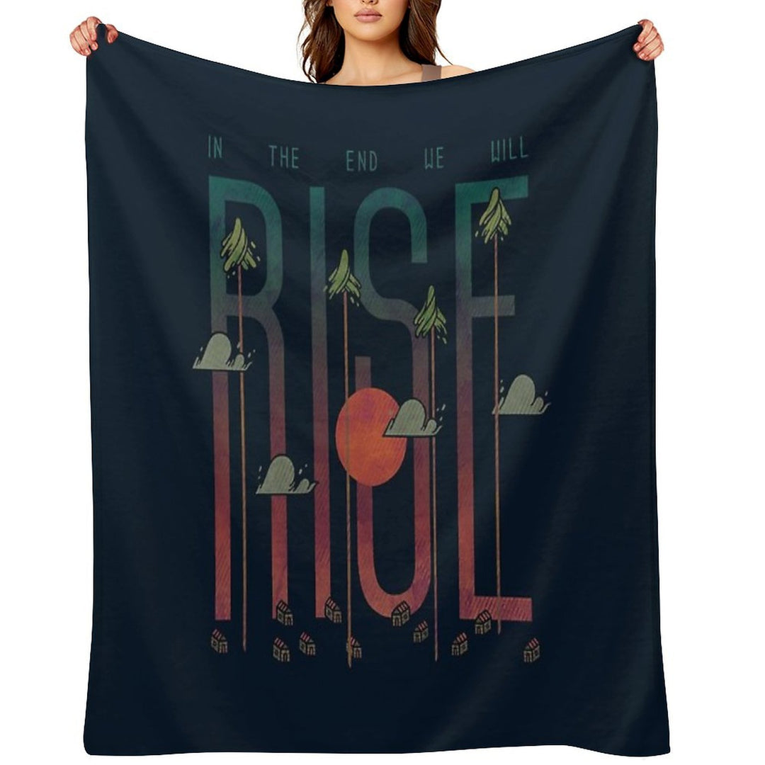 Rise Sustainable Throw Blanket