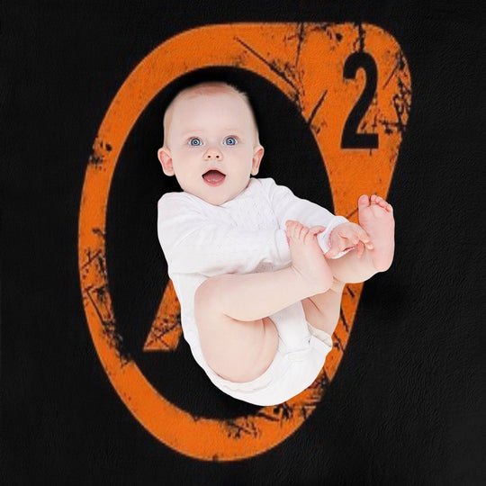 HL2 Orange Versatility Throw Blanket