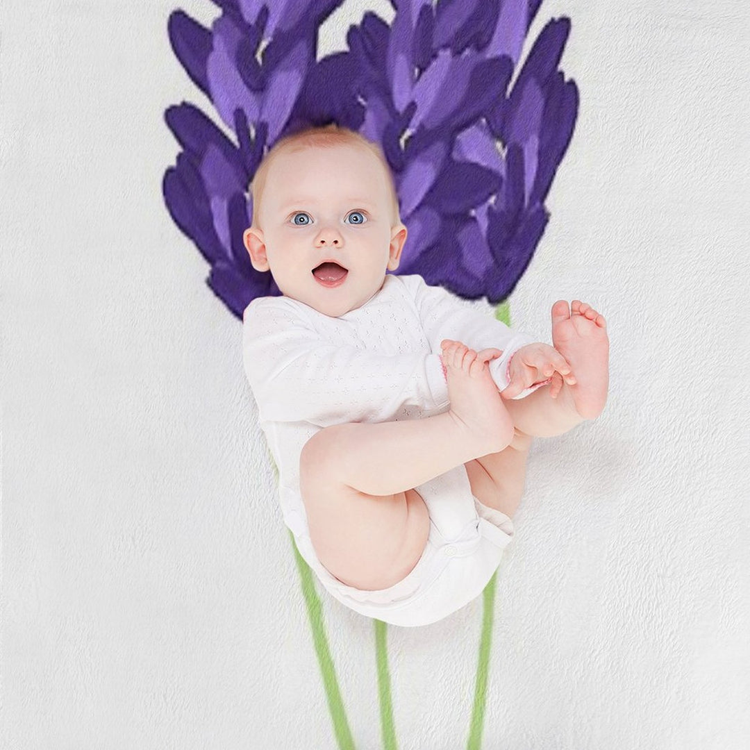 Lavender Lightweight Throw Blanket