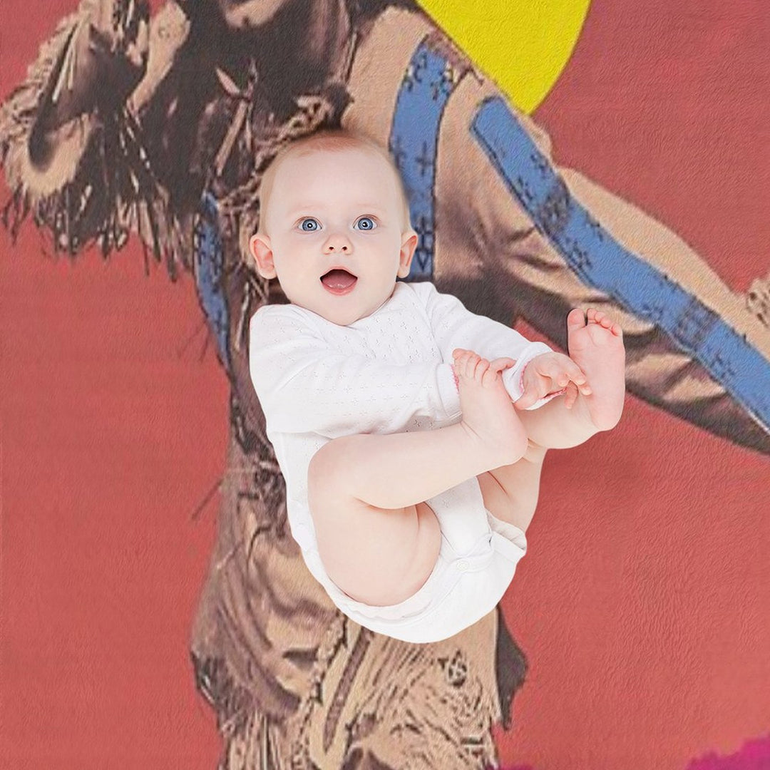 Winnetou, Chief of The Apaches, Karl May Film Shrink-resistant Throw Blanket