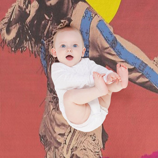 Winnetou, Chief of The Apaches, Karl May Film Shrink-resistant Throw Blanket