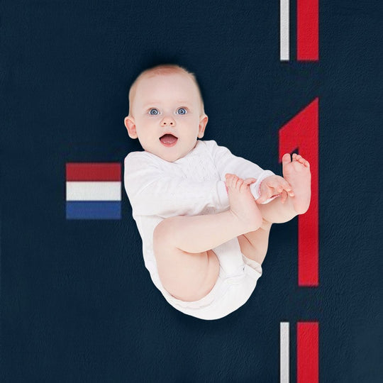 F1 2022 - #1 Verstappen Lightweight Throw Blanket