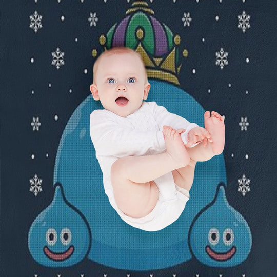 King Slime Christmas Durable Throw Blanket