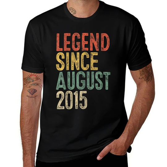 Legend 2015 10th Birthday Gifts for Boy Girl 10 Year Old  Tagless Design T-Shirt