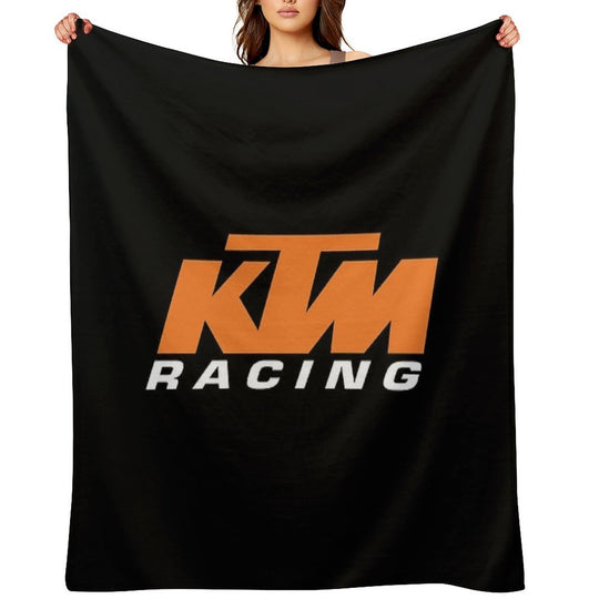 Ready to Race - Gone Wild KTM Gift-ready Throw Blanket