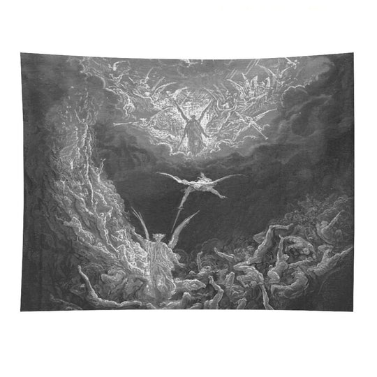 Gustave Dore La Sainte Bible Jugement Dernier Tapestry