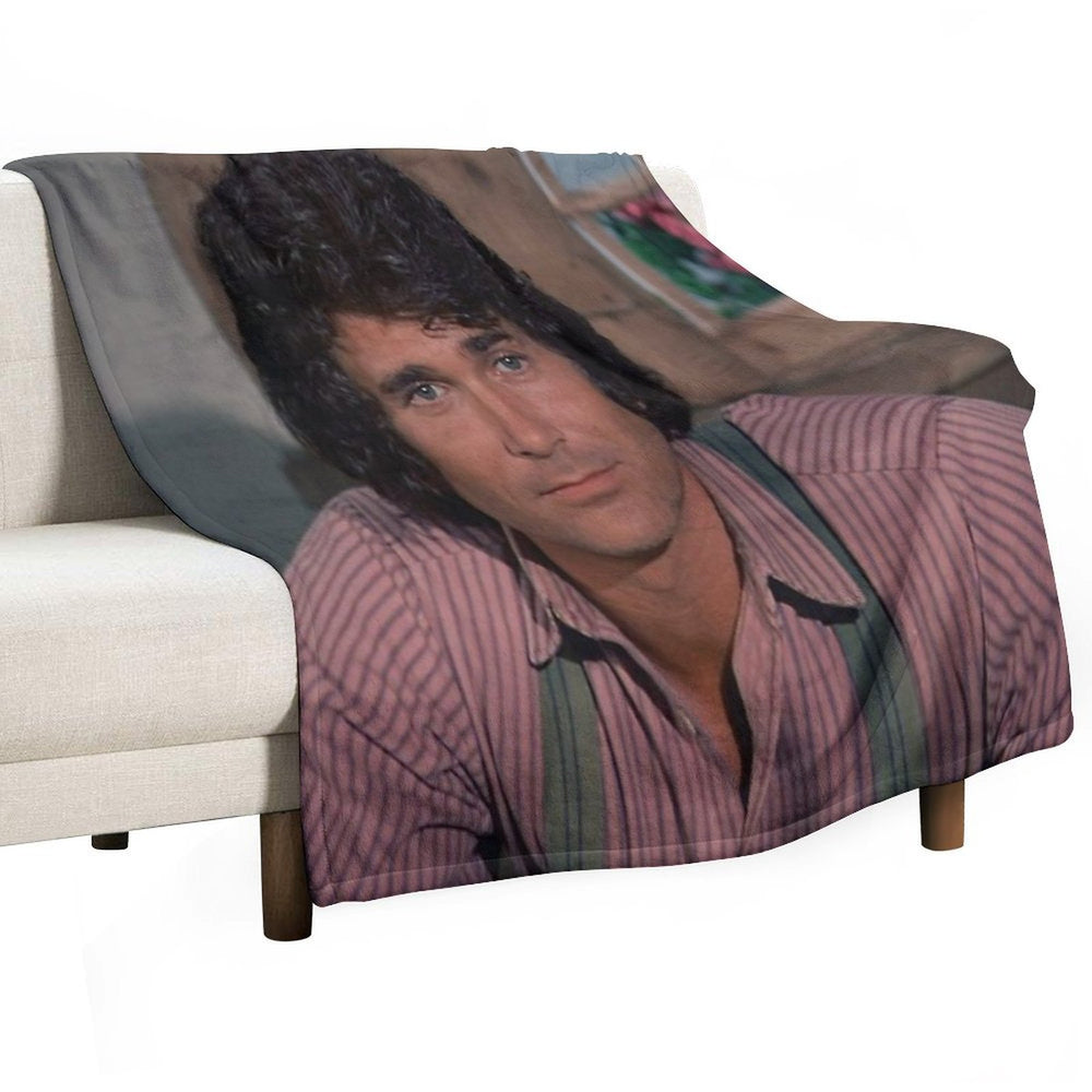 Charles Ingalls Shrink-resistant Throw Blanket