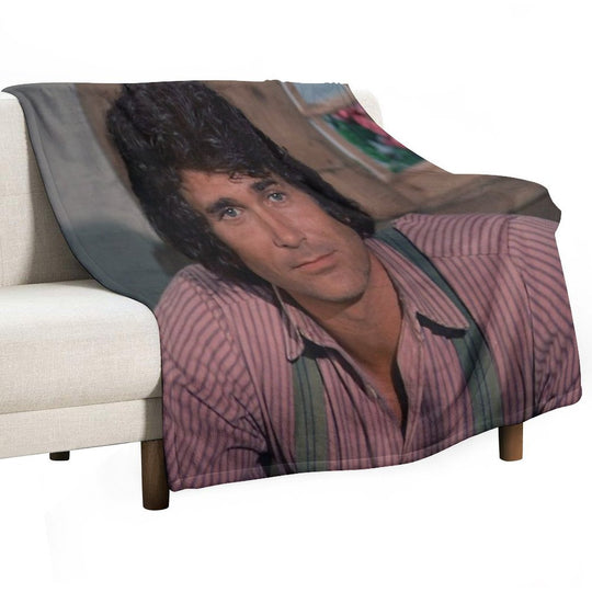 Charles Ingalls Shrink-resistant Throw Blanket