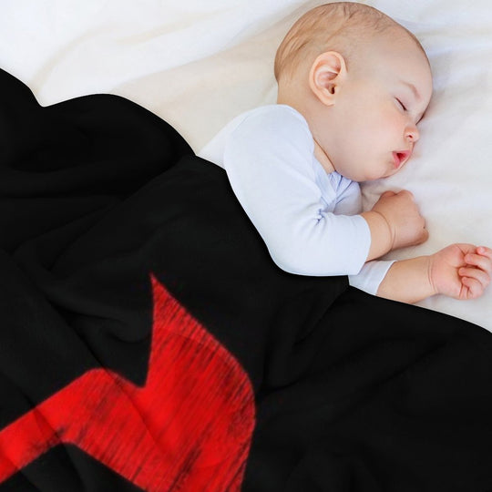 Nod - Grunge Velvety-soft Throw Blanket