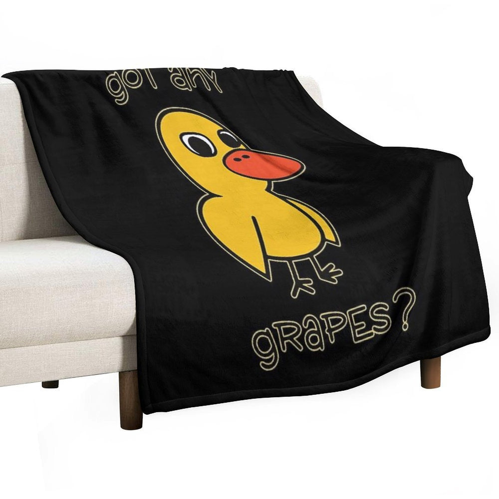 Got Any Grapes Travel-friendly Throw Blanket