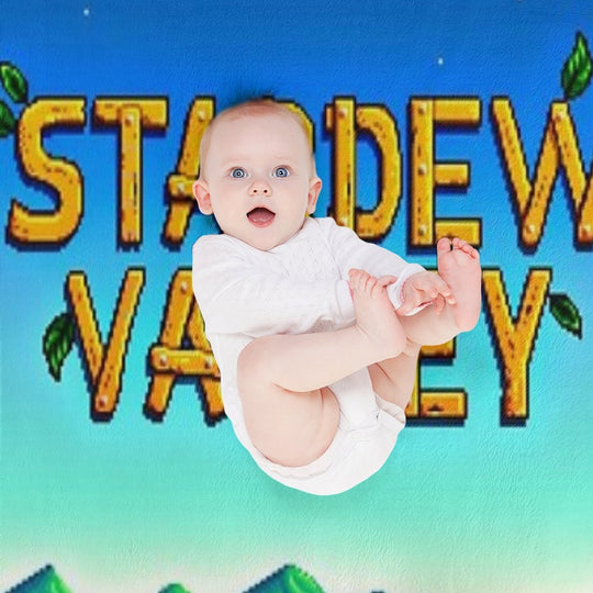 Stardew Valley Title Quick-dry Throw Blanket