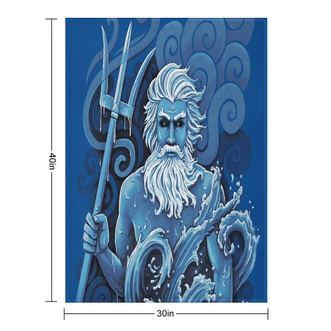 Poseidon Premium Throw Blanket