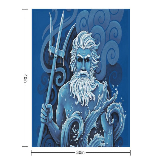 Poseidon Premium Throw Blanket