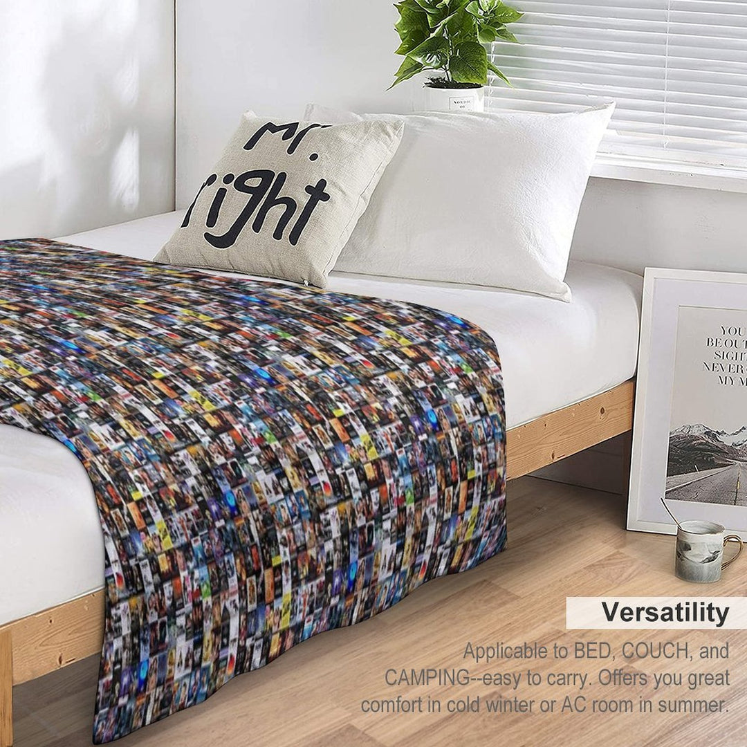Mixed Movie Montage Comfort Throw Blanket