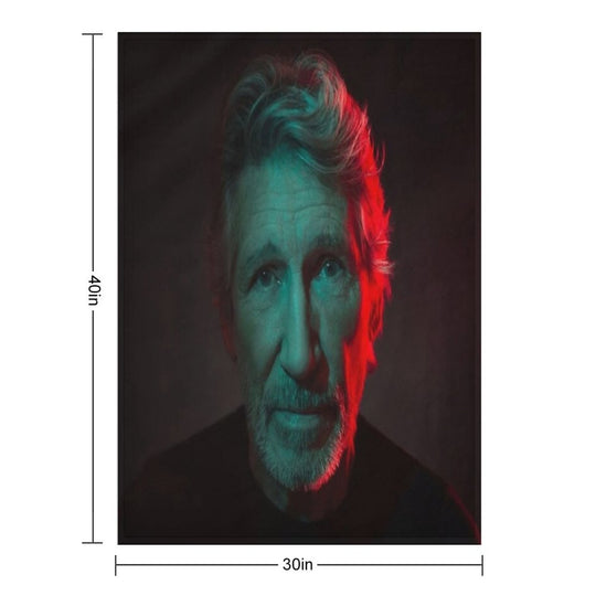 Sunset of Roger Drink Water Machine-washable Throw Blanket