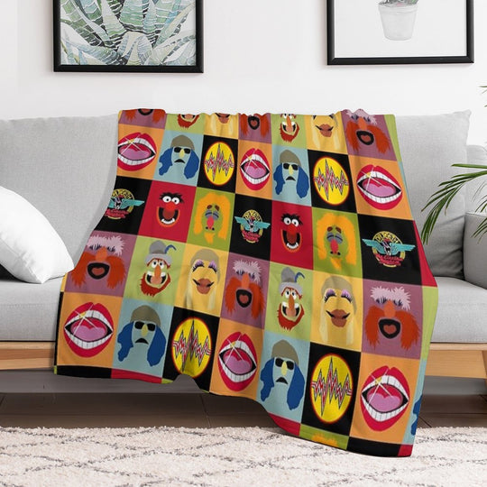 Dr. Teeth And The Electric Mayhem Ft Lips Gift-ready Throw Blanket