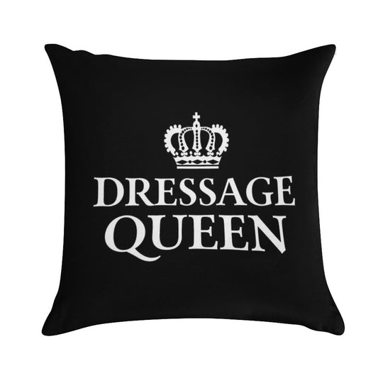 Dressage Queen Soft Style Accent Throw Pillow