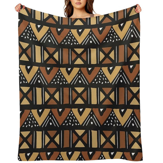 Mud Cloth Mali Quick-dry Throw Blanket