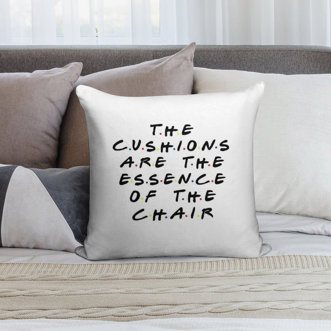 The Cushions Are The Essence Of The Chair Soft Ultra-Soft Texture Throw Pillow