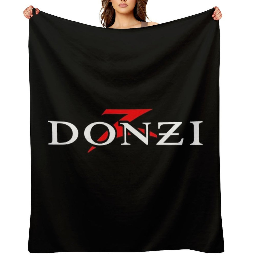Donzi Boat POCKET SIDE Velvety-soft Throw Blanket