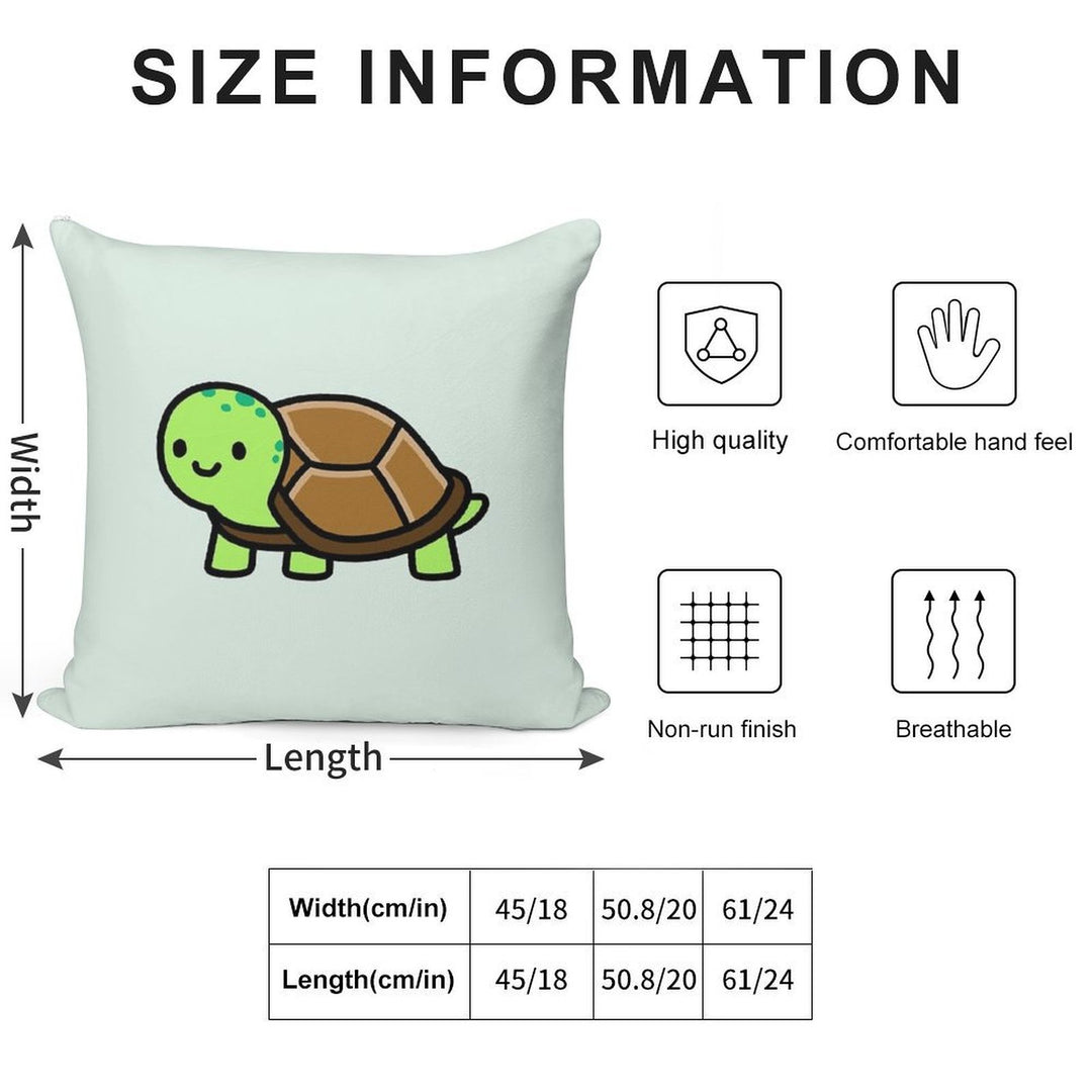 Turtle Soft Easy Maintenance Throw Pillow