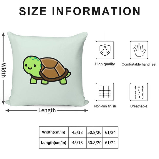 Turtle Soft Easy Maintenance Throw Pillow