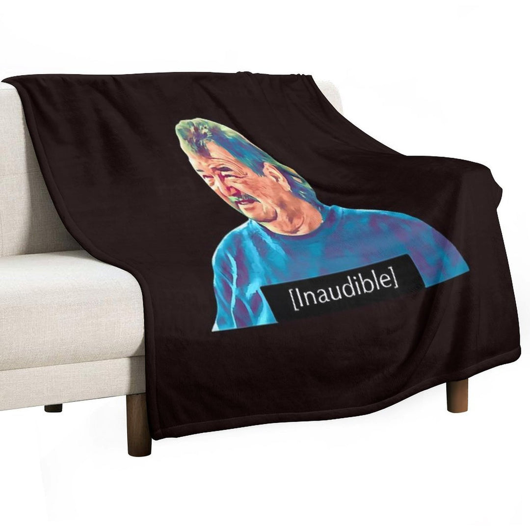 Gerald Inaudible Clarkson_S Farm Funny All-season Throw Blanket