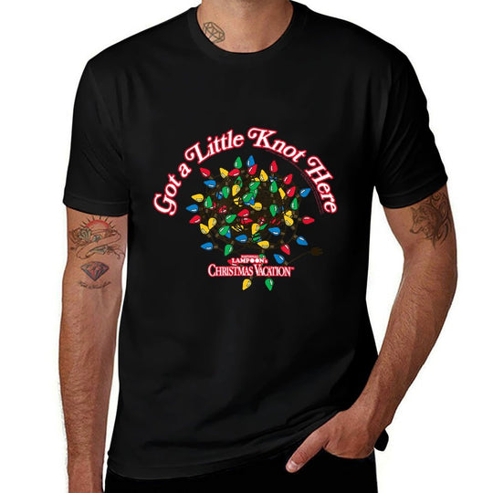 Christmas Vacation Got A Little Knot Here Funny Family Movie  Quick-drying T-Shirt