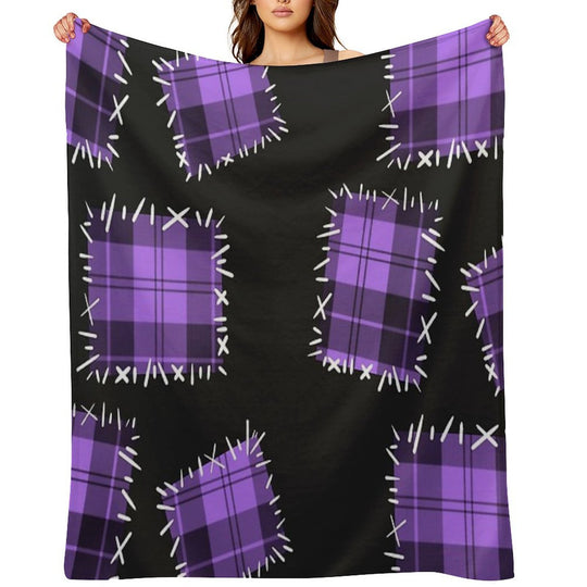 Virgil's Hoodie Patches Multi-functional Throw Blanket