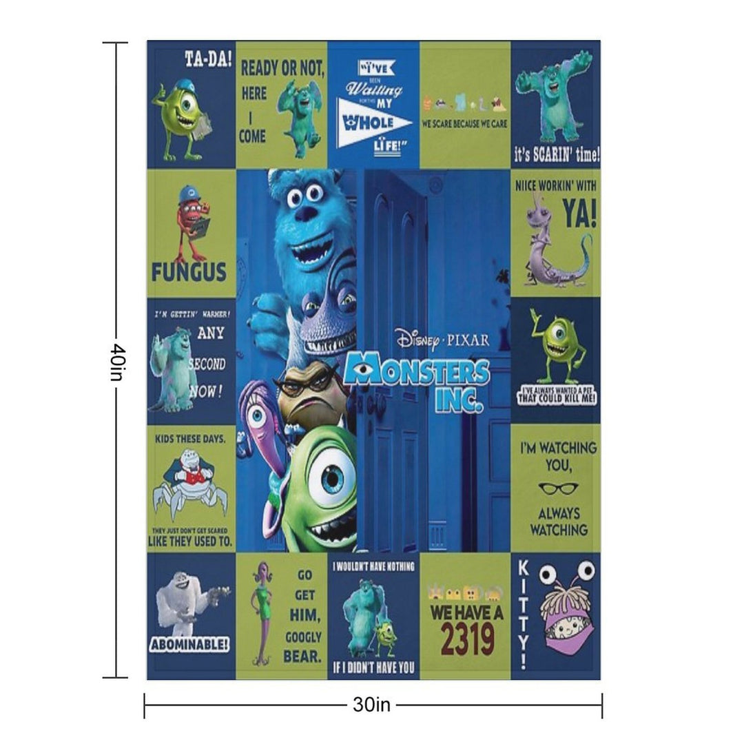 Vegetarian Travel-friendly Throw Blanket