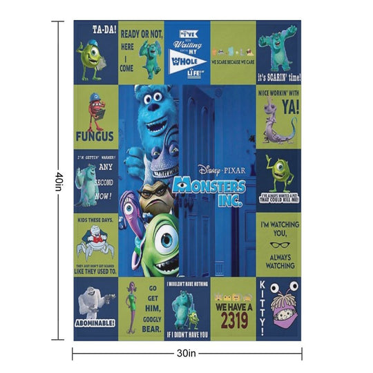 Vegetarian Travel-friendly Throw Blanket