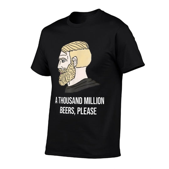 A THOUSAND MILLION BEERS, PLEASE X Delicious Beer Meme  Rolled Sleeves T-Shirt