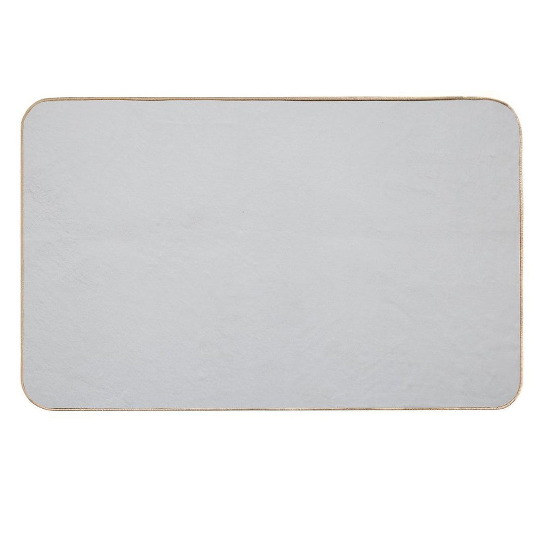 Pale Gray Durable Bath Mat