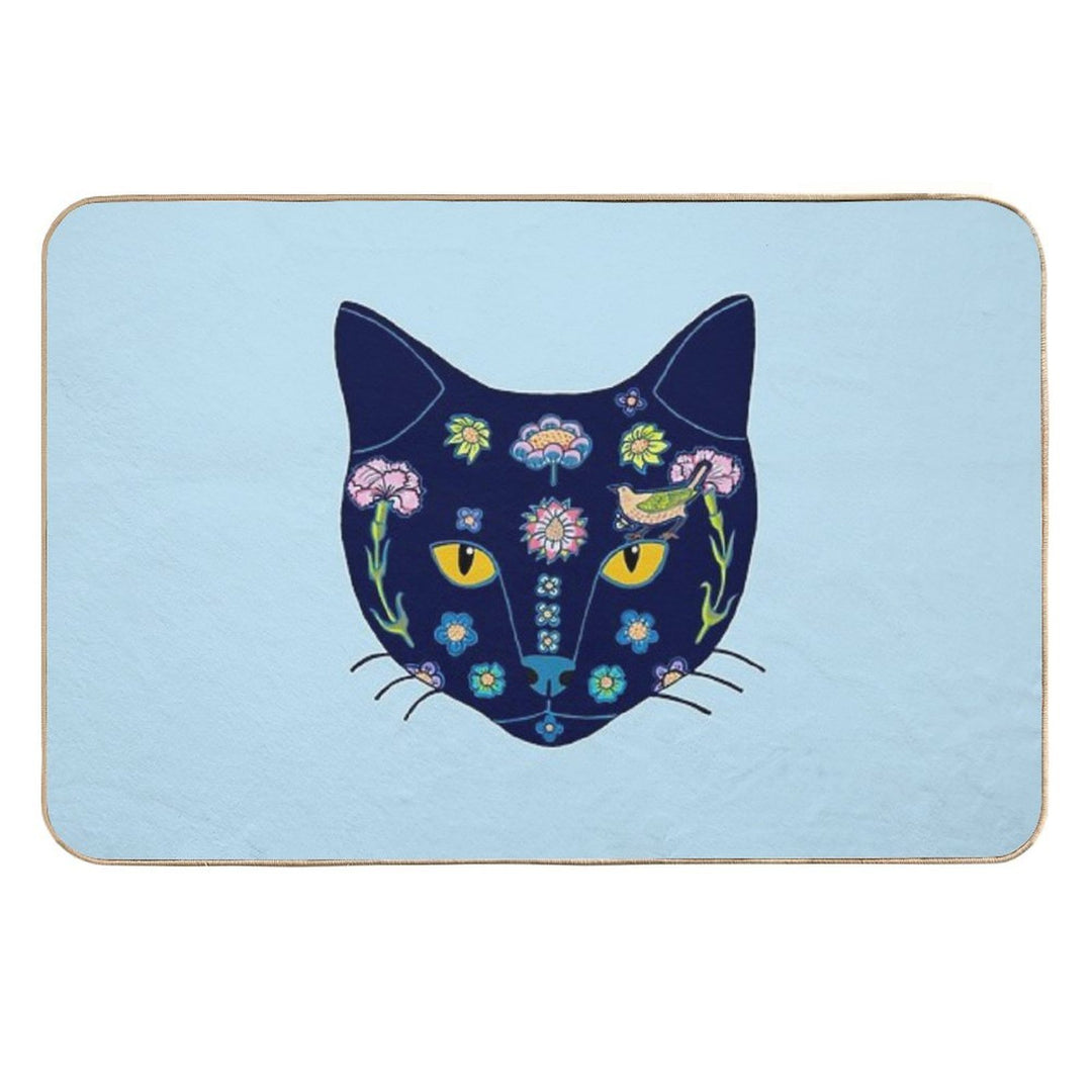 Moon Cat  Toxin-Free Bath Mat
