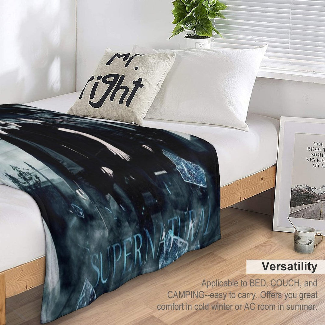 Supernatural Shrink-resistant Throw Blanket