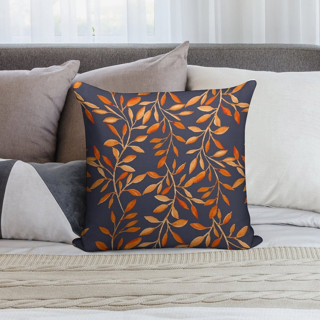 Autumn Pattern Soft Style Accent Throw Pillow