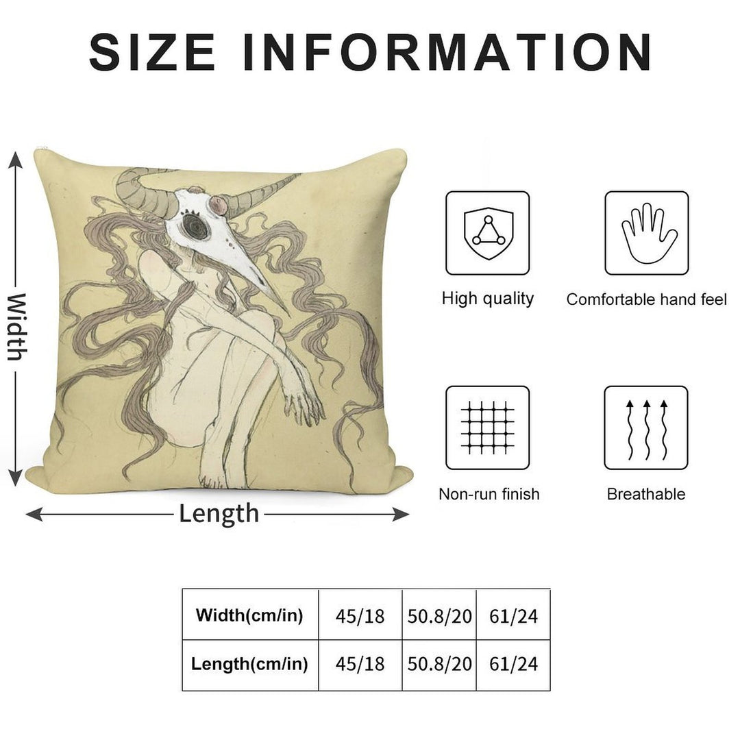 Where I Fit In Soft Reinforced Edging Throw Pillow