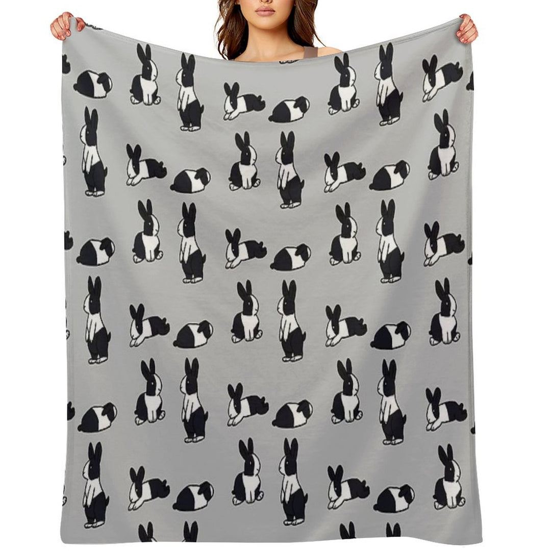 Fun Bun- Dutch Standard Sustainable Throw Blanket