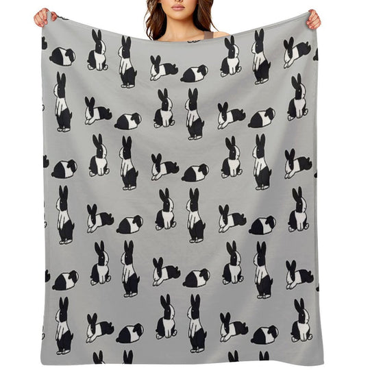 Fun Bun- Dutch Standard Sustainable Throw Blanket
